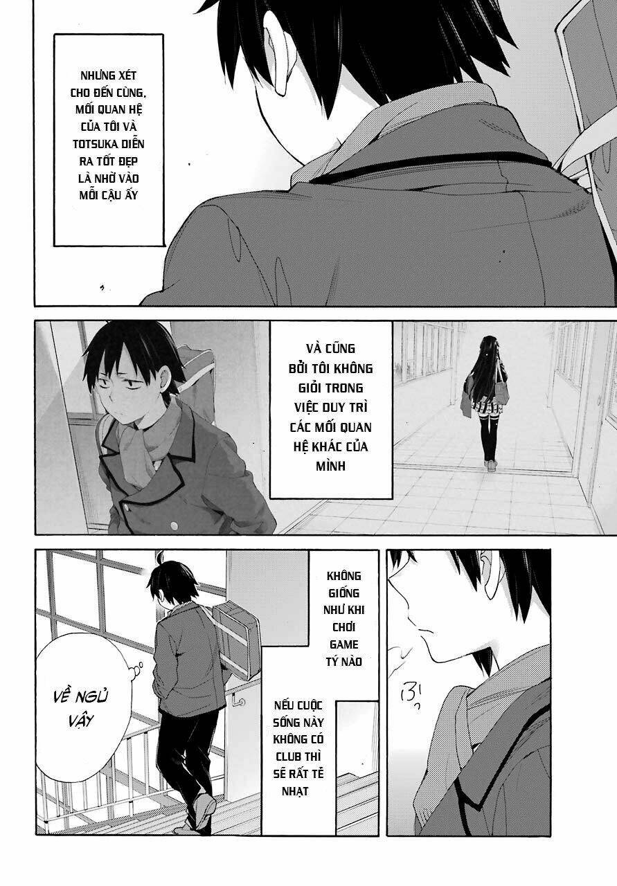 Chuyện Tình Thanh Xuân Bi Hài Của Tôi Quả Nhiên Là Sai Lầm Chap 67 - Next Chap 68