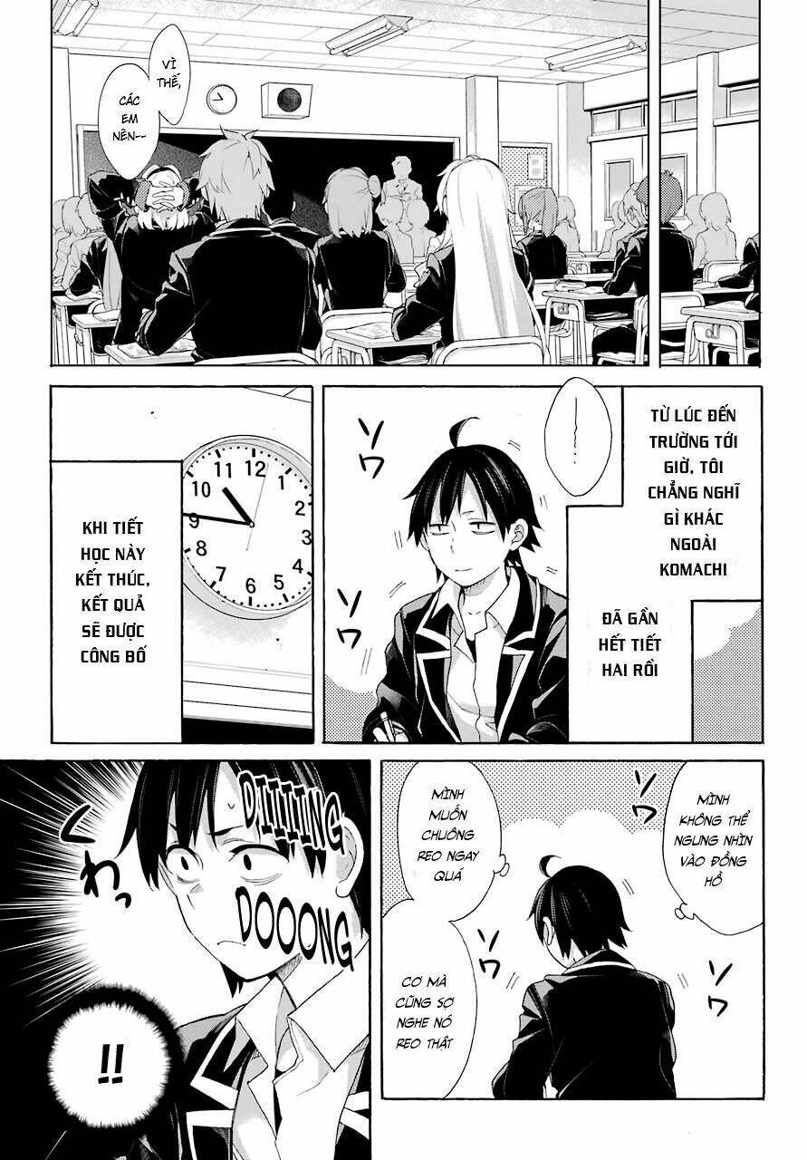 Chuyện Tình Thanh Xuân Bi Hài Của Tôi Quả Nhiên Là Sai Lầm Chap 67 - Next Chap 68