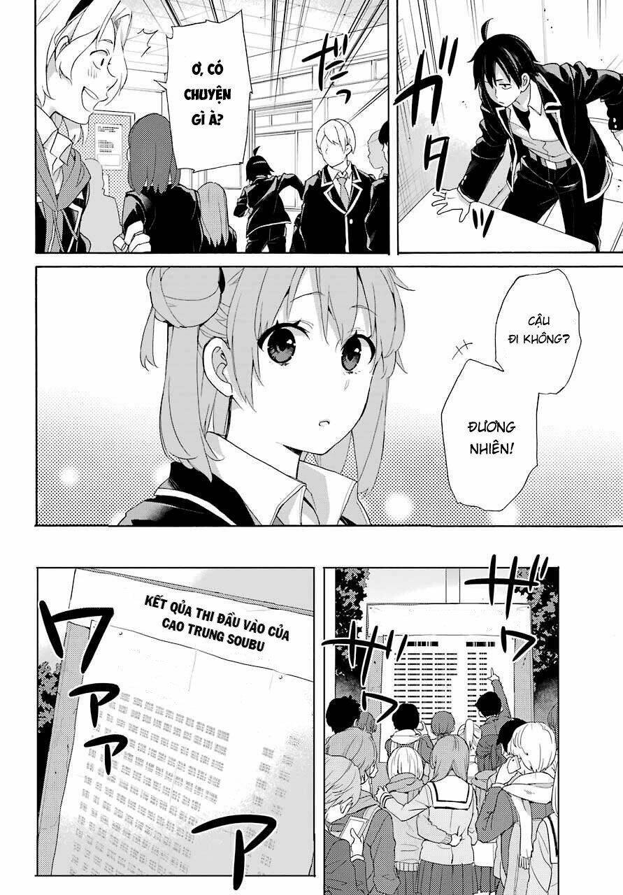 Chuyện Tình Thanh Xuân Bi Hài Của Tôi Quả Nhiên Là Sai Lầm Chap 67 - Next Chap 68