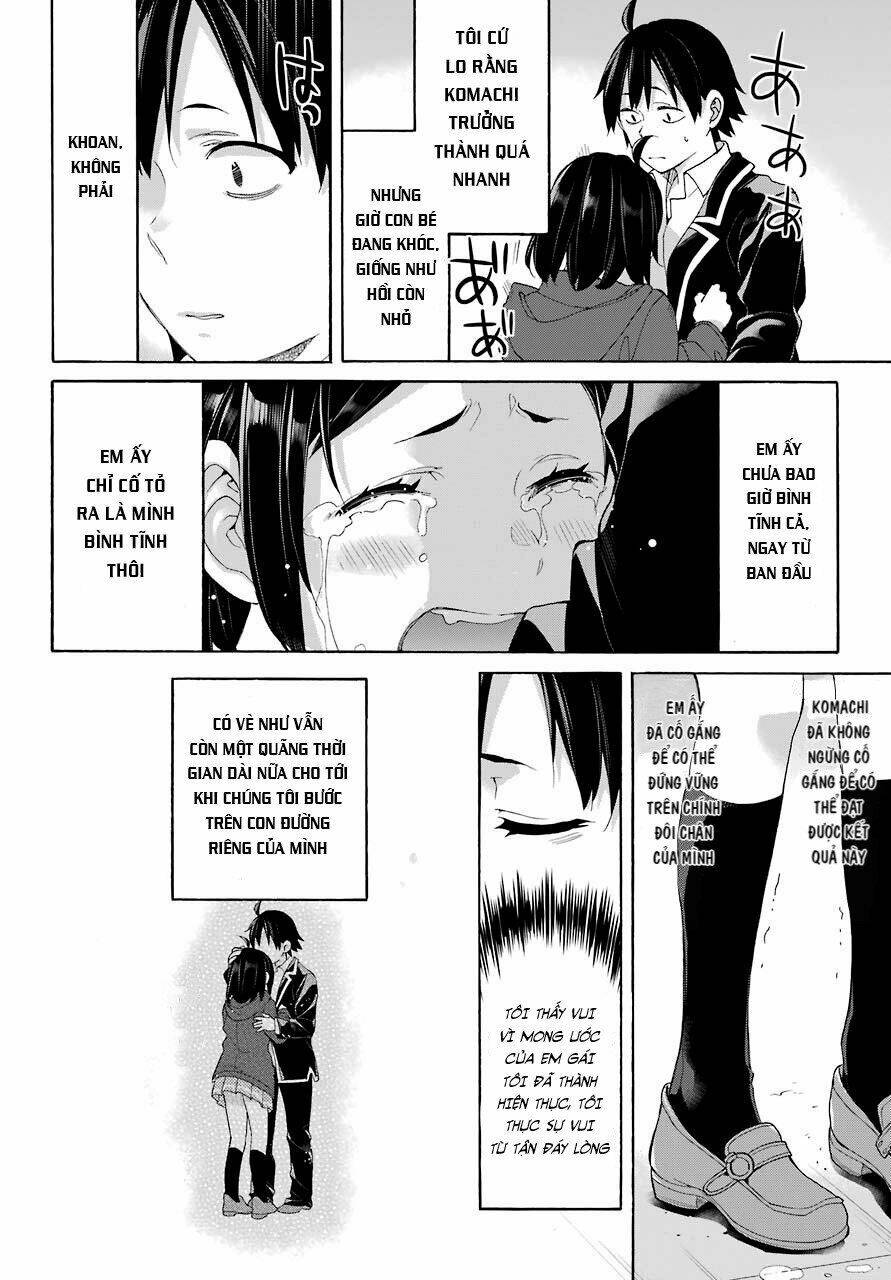 Chuyện Tình Thanh Xuân Bi Hài Của Tôi Quả Nhiên Là Sai Lầm Chap 67 - Next Chap 68