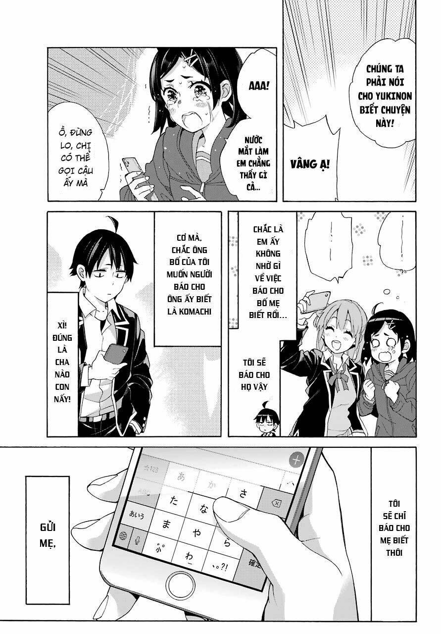 Chuyện Tình Thanh Xuân Bi Hài Của Tôi Quả Nhiên Là Sai Lầm Chap 67 - Next Chap 68