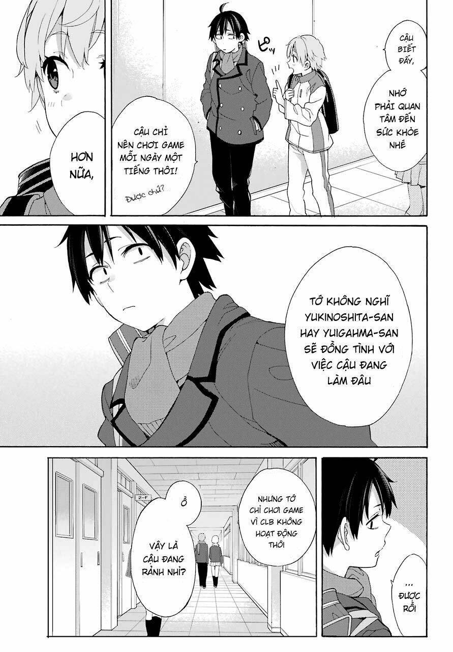 Chuyện Tình Thanh Xuân Bi Hài Của Tôi Quả Nhiên Là Sai Lầm Chap 67 - Next Chap 68