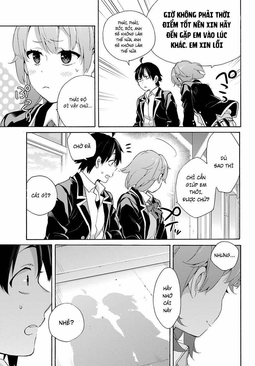 Chuyện Tình Thanh Xuân Bi Hài Của Tôi Quả Nhiên Là Sai Lầm Chap 68 - Next Chap 69