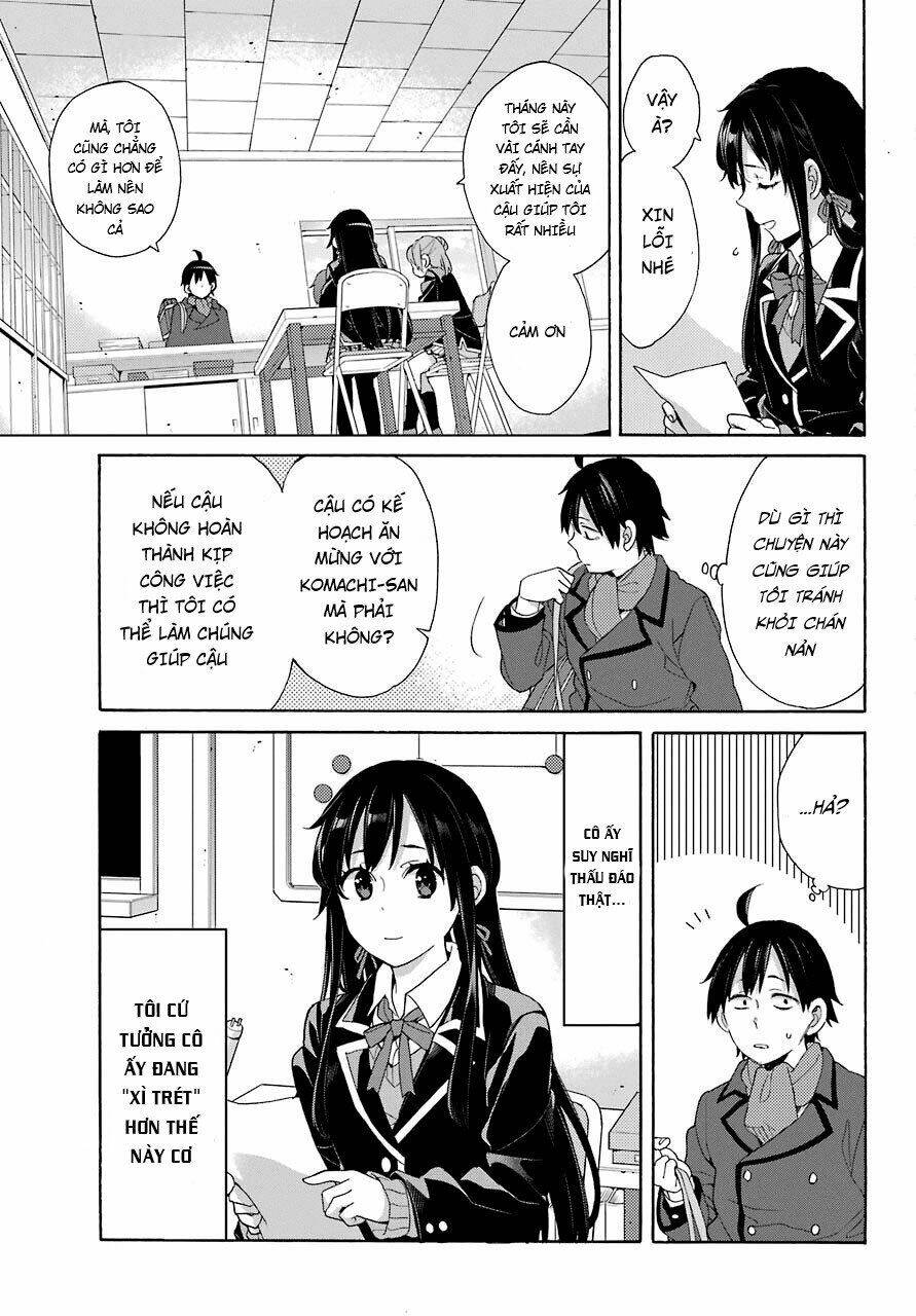 Chuyện Tình Thanh Xuân Bi Hài Của Tôi Quả Nhiên Là Sai Lầm Chap 68 - Next Chap 69