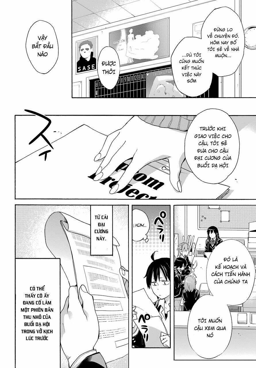 Chuyện Tình Thanh Xuân Bi Hài Của Tôi Quả Nhiên Là Sai Lầm Chap 68 - Next Chap 69