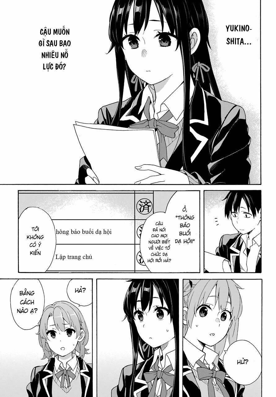 Chuyện Tình Thanh Xuân Bi Hài Của Tôi Quả Nhiên Là Sai Lầm Chap 68 - Next Chap 69
