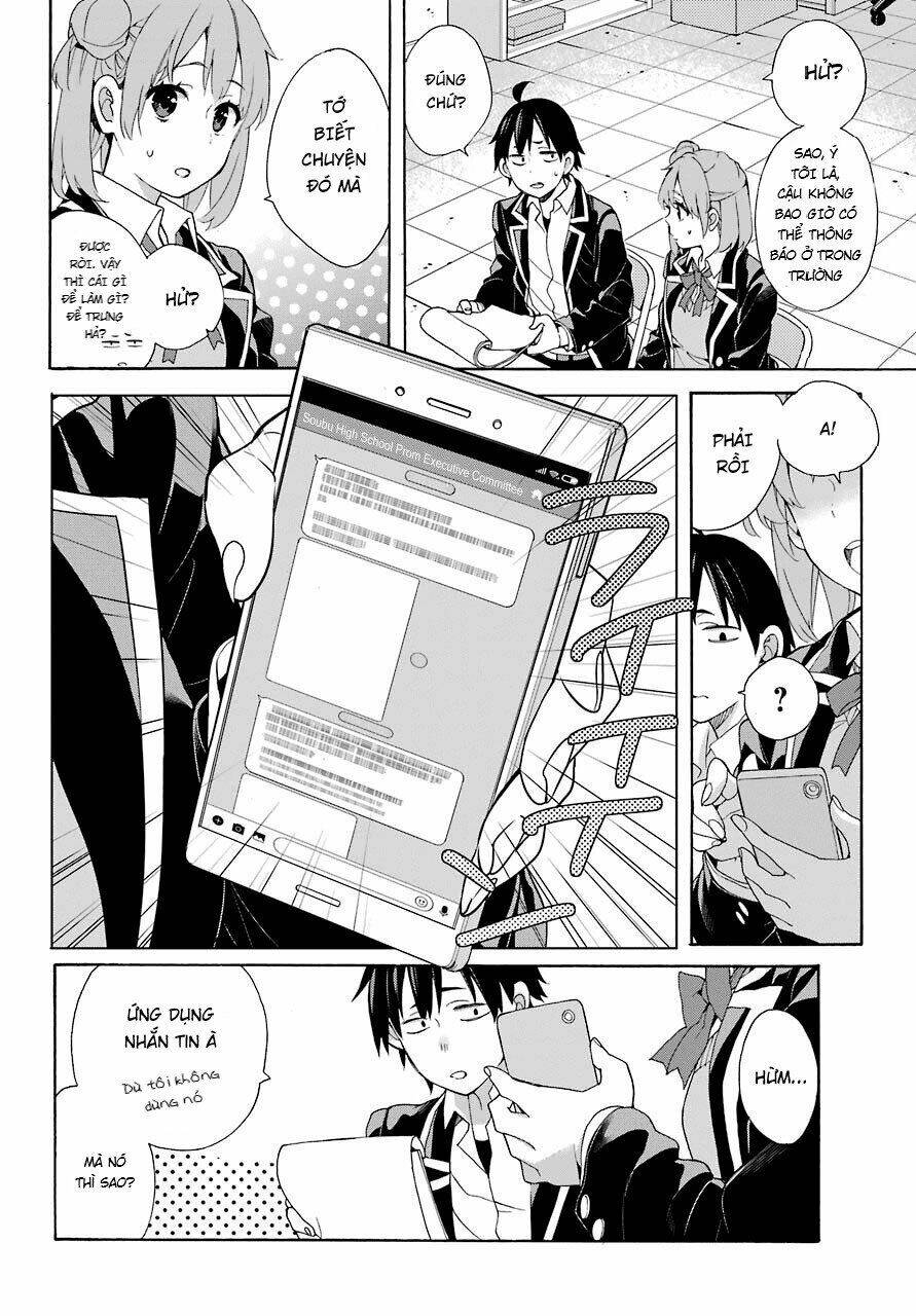Chuyện Tình Thanh Xuân Bi Hài Của Tôi Quả Nhiên Là Sai Lầm Chap 68 - Next Chap 69