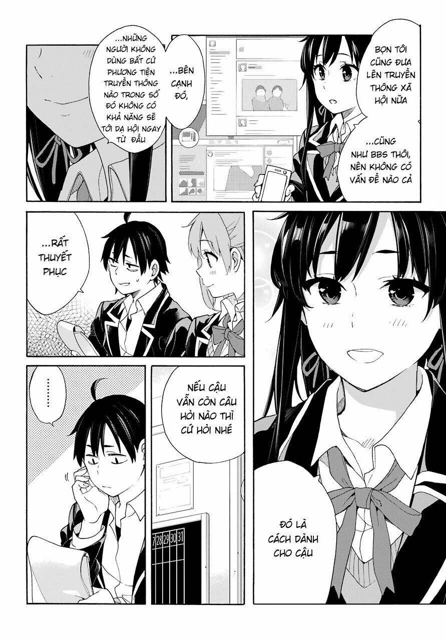 Chuyện Tình Thanh Xuân Bi Hài Của Tôi Quả Nhiên Là Sai Lầm Chap 68 - Next Chap 69