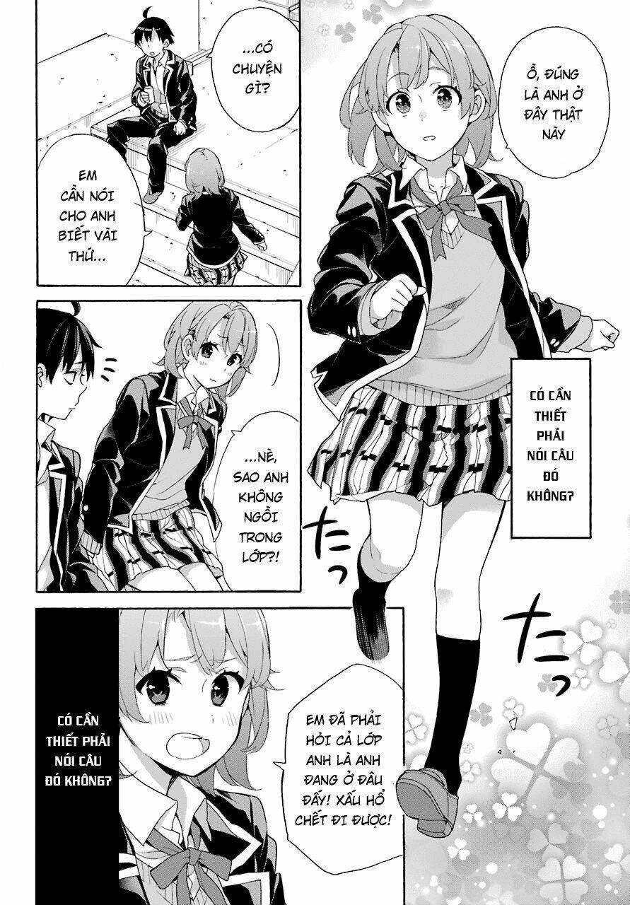 Chuyện Tình Thanh Xuân Bi Hài Của Tôi Quả Nhiên Là Sai Lầm Chap 68 - Next Chap 69