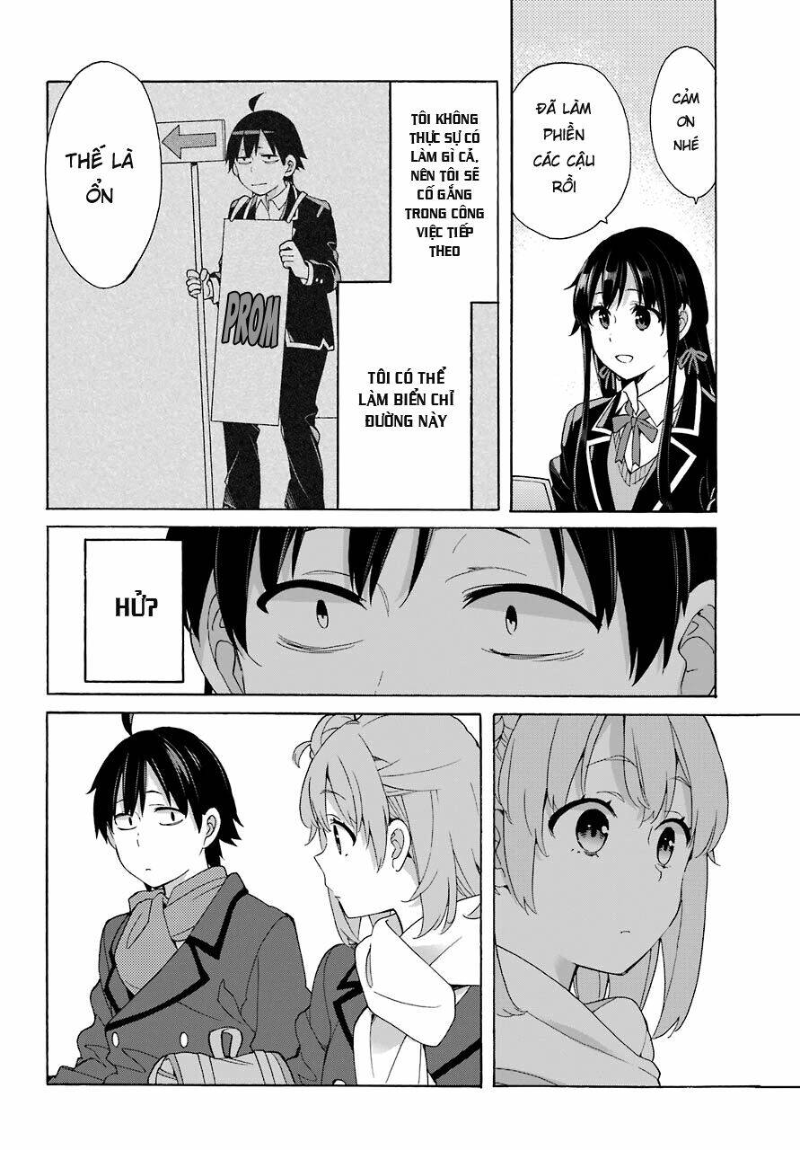 Chuyện Tình Thanh Xuân Bi Hài Của Tôi Quả Nhiên Là Sai Lầm Chap 70 - Next Chap 71