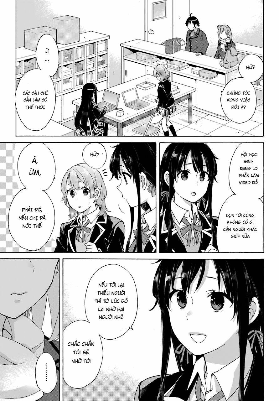 Chuyện Tình Thanh Xuân Bi Hài Của Tôi Quả Nhiên Là Sai Lầm Chap 70 - Next Chap 71