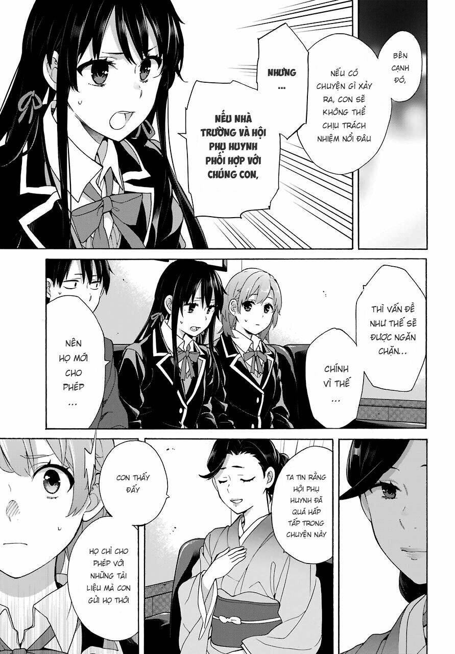 Chuyện Tình Thanh Xuân Bi Hài Của Tôi Quả Nhiên Là Sai Lầm Chap 72 - Next Chap 73