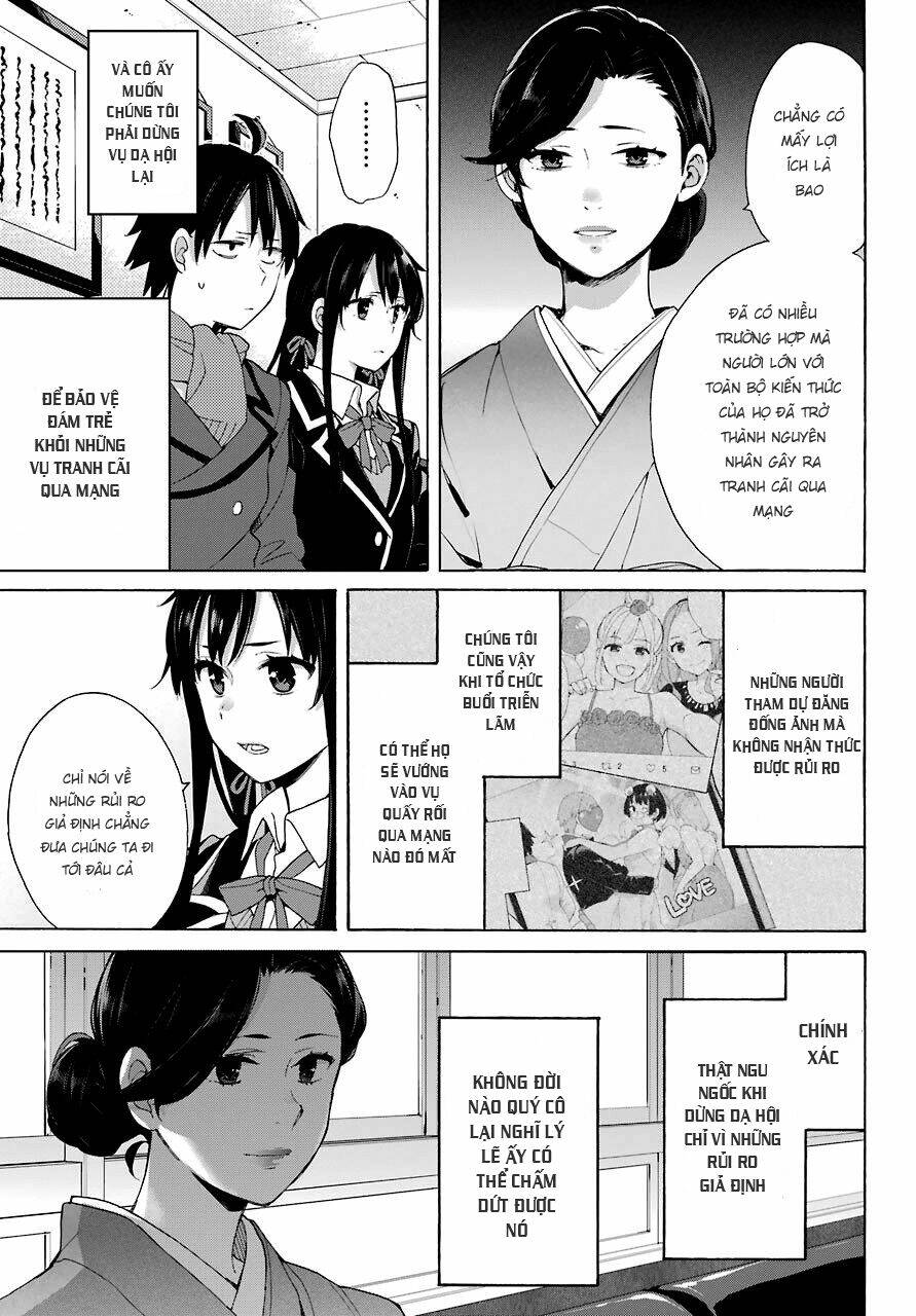 Chuyện Tình Thanh Xuân Bi Hài Của Tôi Quả Nhiên Là Sai Lầm Chap 72 - Next Chap 73