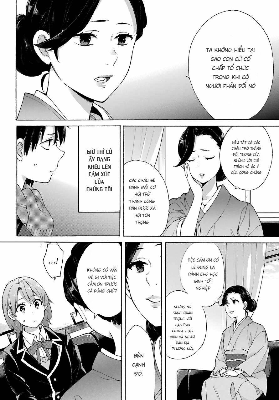 Chuyện Tình Thanh Xuân Bi Hài Của Tôi Quả Nhiên Là Sai Lầm Chap 72 - Next Chap 73