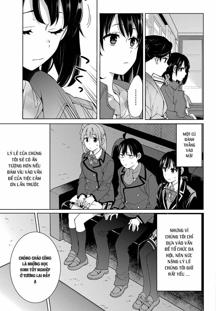 Chuyện Tình Thanh Xuân Bi Hài Của Tôi Quả Nhiên Là Sai Lầm Chap 72 - Next Chap 73