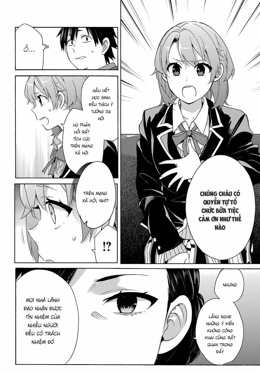 Chuyện Tình Thanh Xuân Bi Hài Của Tôi Quả Nhiên Là Sai Lầm Chap 72 - Next Chap 73