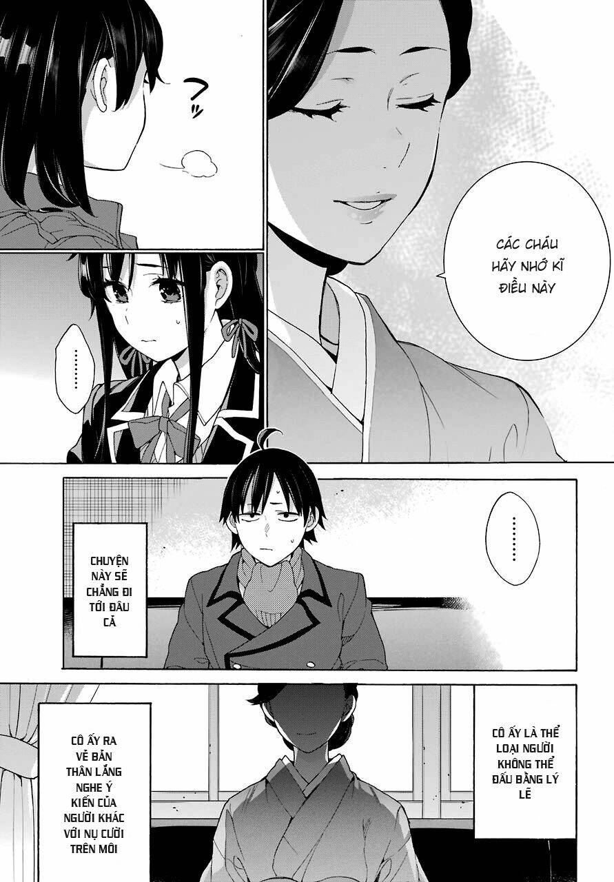 Chuyện Tình Thanh Xuân Bi Hài Của Tôi Quả Nhiên Là Sai Lầm Chap 72 - Next Chap 73