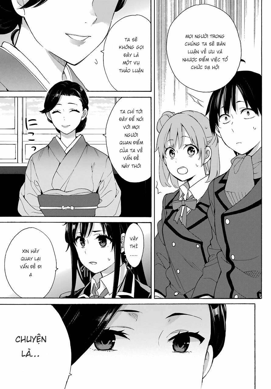 Chuyện Tình Thanh Xuân Bi Hài Của Tôi Quả Nhiên Là Sai Lầm Chap 72 - Next Chap 73