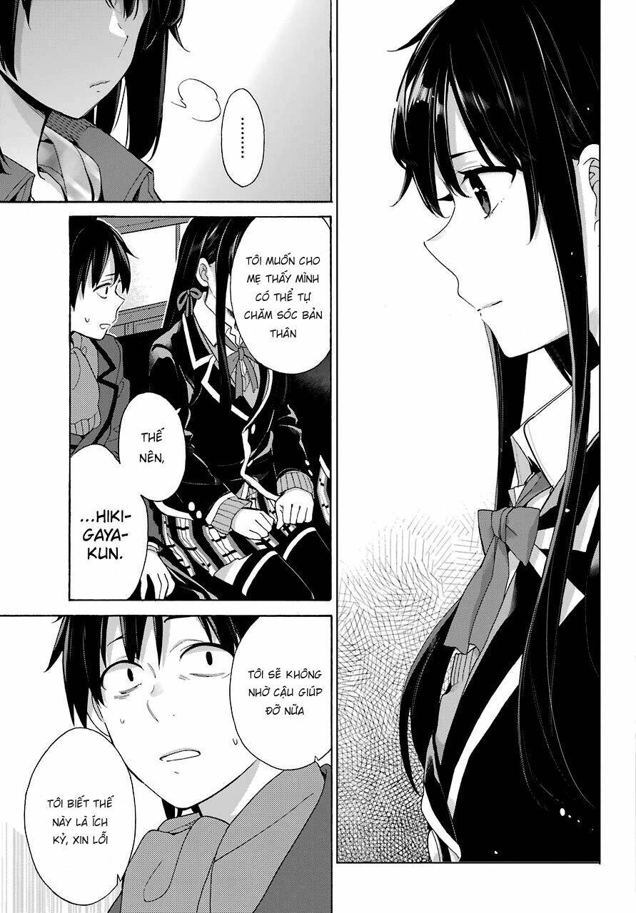 Chuyện Tình Thanh Xuân Bi Hài Của Tôi Quả Nhiên Là Sai Lầm Chap 73 - Next Chap 74