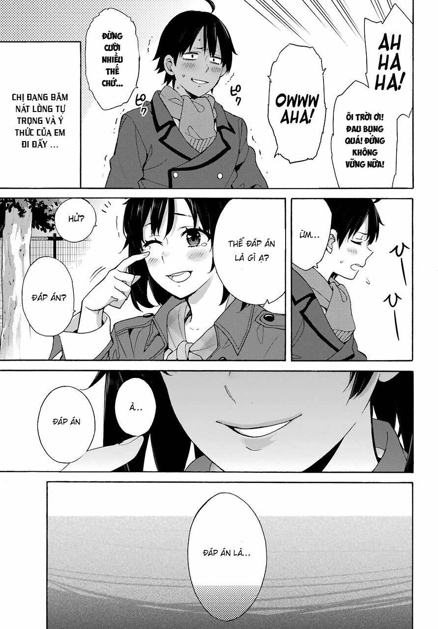 Chuyện Tình Thanh Xuân Bi Hài Của Tôi Quả Nhiên Là Sai Lầm Chap 73 - Next Chap 74