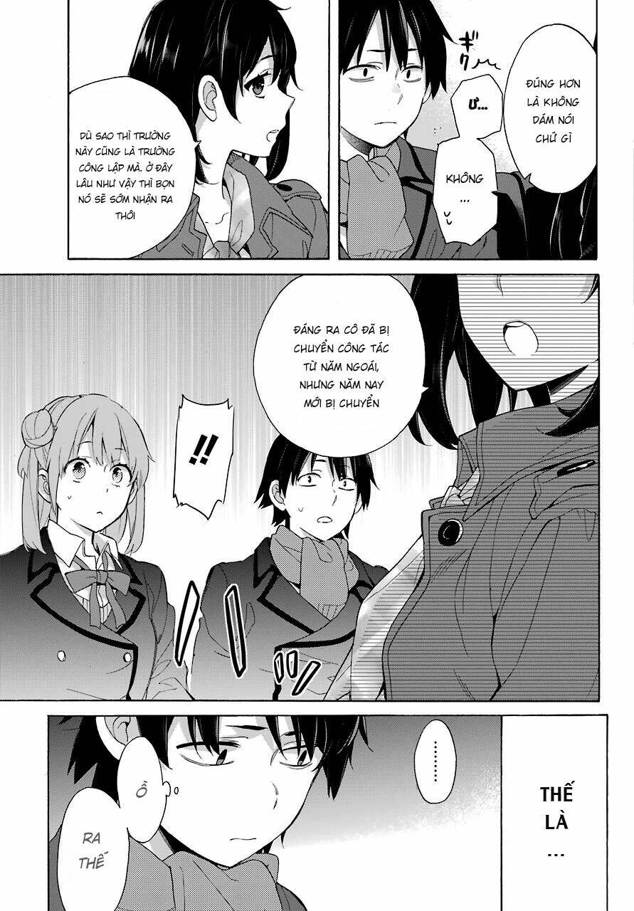Chuyện Tình Thanh Xuân Bi Hài Của Tôi Quả Nhiên Là Sai Lầm Chap 73 - Next Chap 74