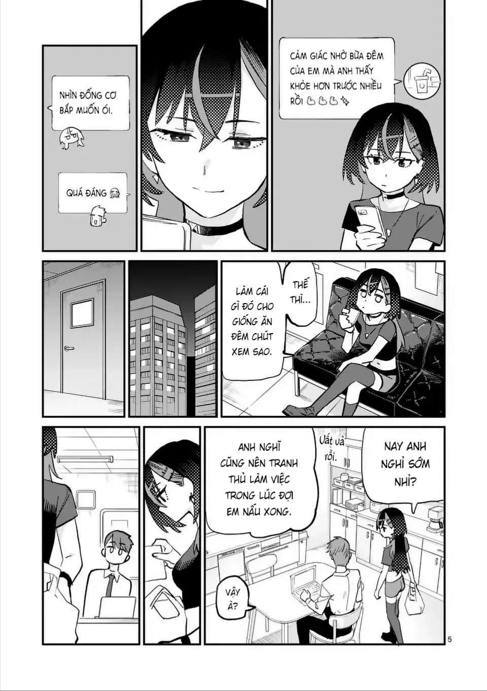 Chuyện Về Bữa Đêm Mà Yoimiya Nagi Dành Cho Quản Lý Chap 4 - Next Chap 5