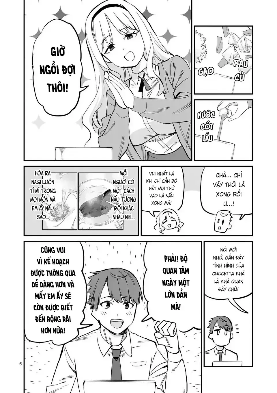 Chuyện Về Bữa Đêm Mà Yoimiya Nagi Dành Cho Quản Lý Chap 6 - Next Chap 7