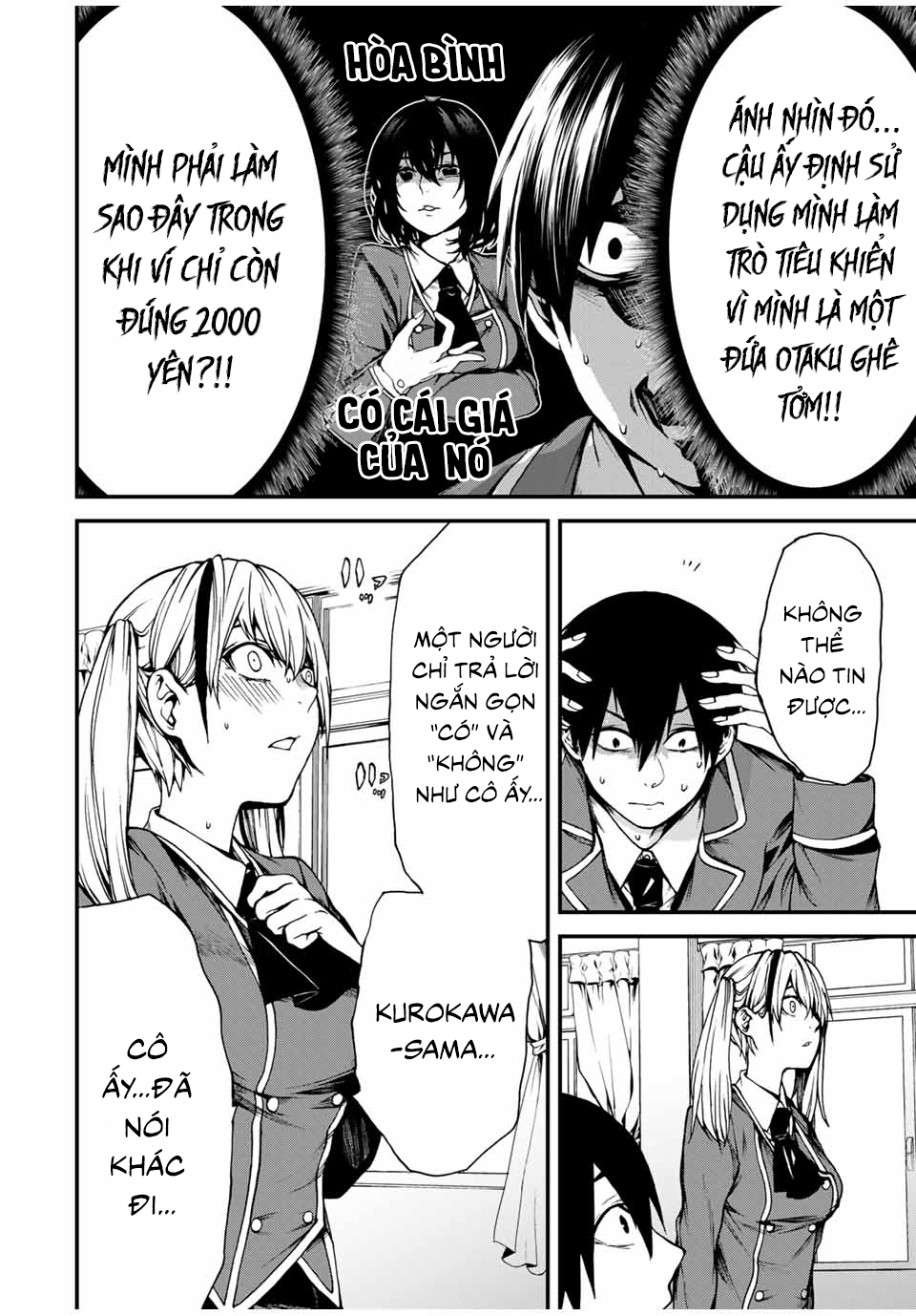 Cô Bạn Bàn Bên Kurokawa Chap 1 - Next Chap 2