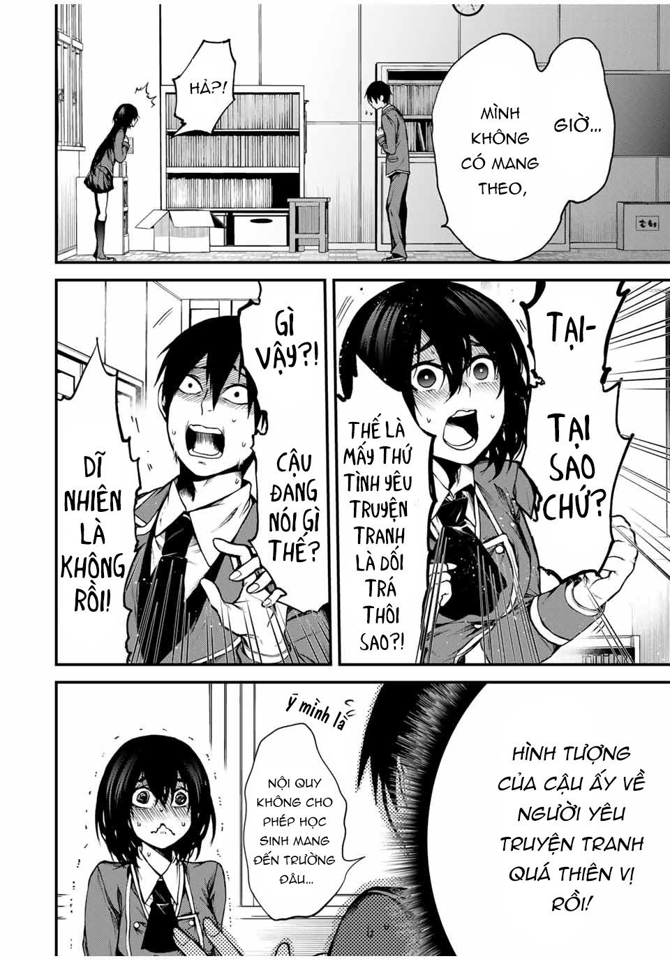 Cô Bạn Bàn Bên Kurokawa Chap 1 - Next Chap 2