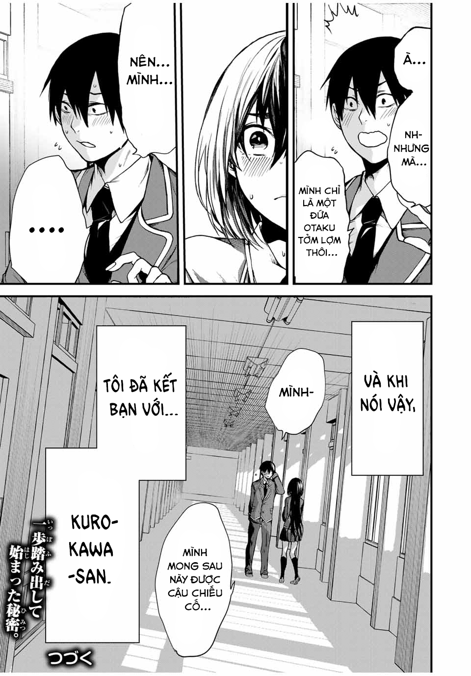 Cô Bạn Bàn Bên Kurokawa Chap 1 - Next Chap 2