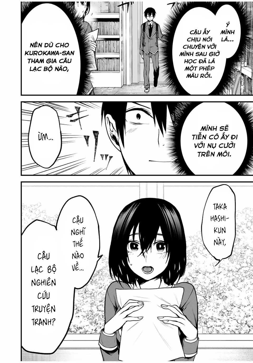 Cô Bạn Bàn Bên Kurokawa Chap 4 - Next Chap 5