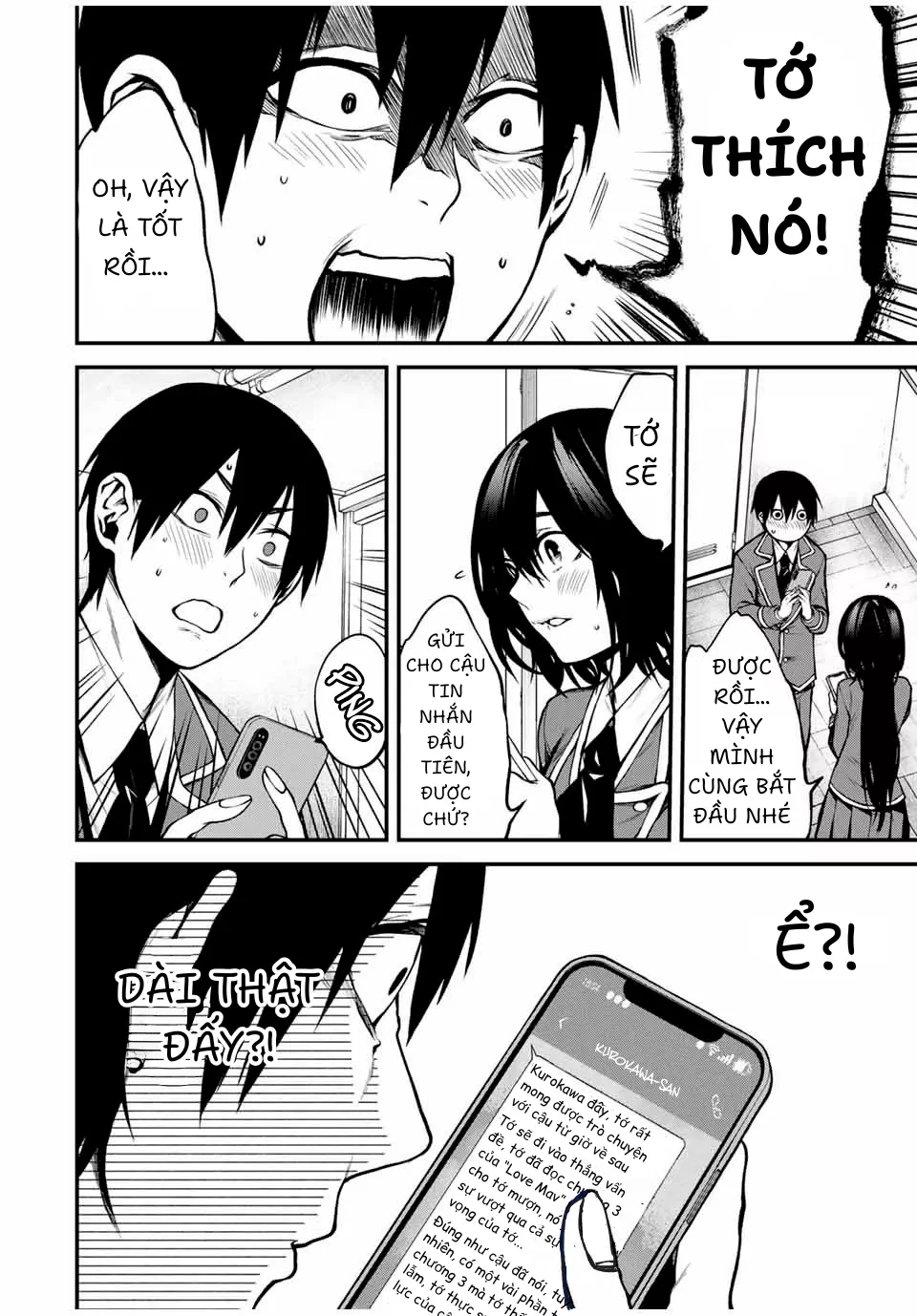 Cô Bạn Bàn Bên Kurokawa Chap 6 - Next Chap 7