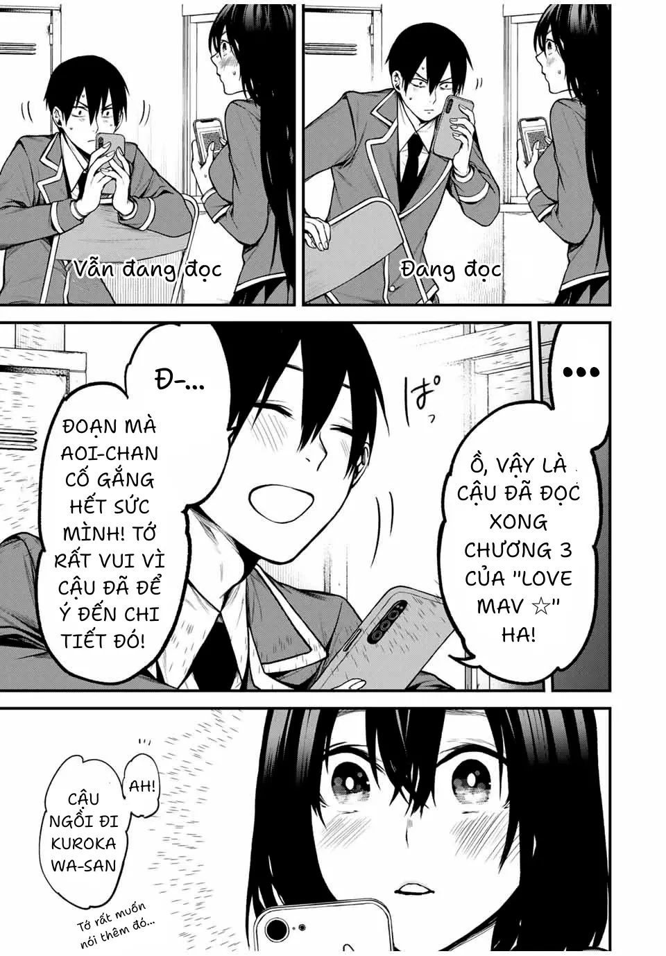 Cô Bạn Bàn Bên Kurokawa Chap 6 - Next Chap 7