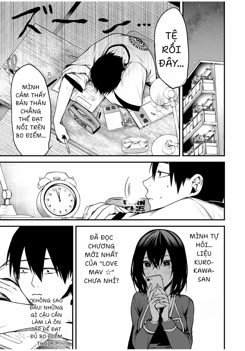 Cô Bạn Bàn Bên Kurokawa Chap 7 - Next Chap 8