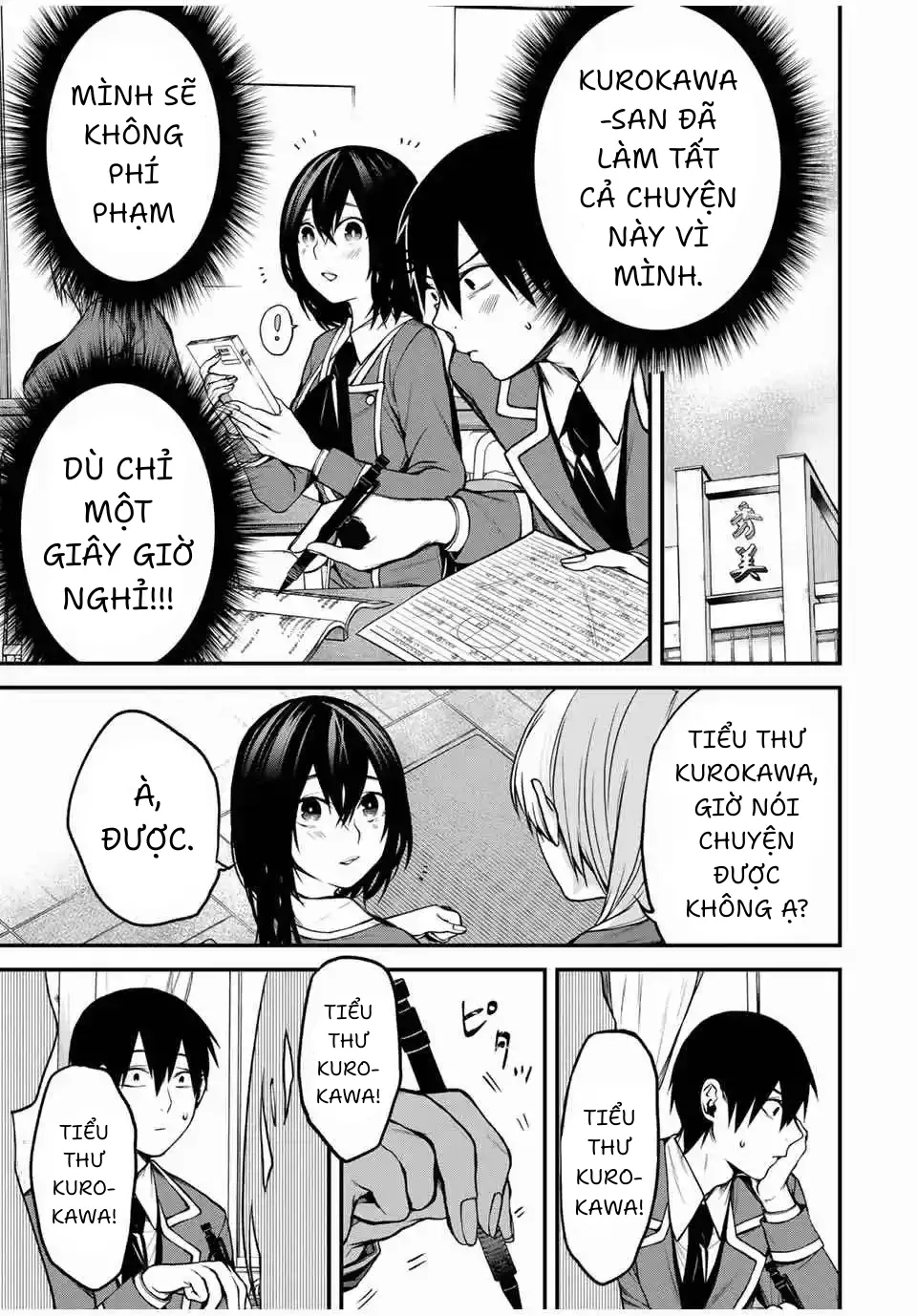 Cô Bạn Bàn Bên Kurokawa Chap 8 - Next Chap 9