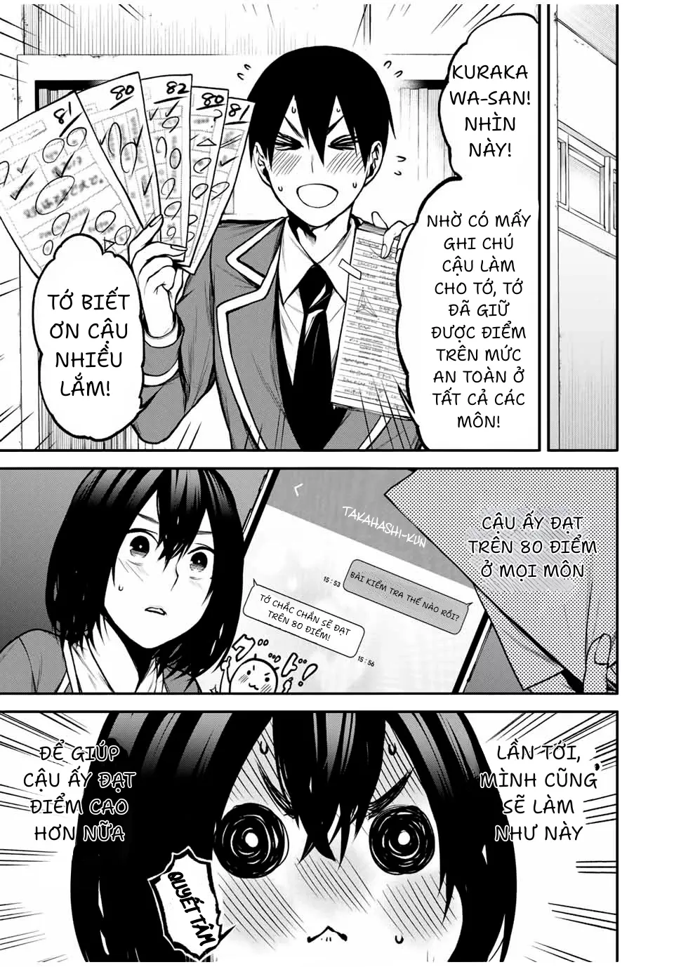 Cô Bạn Bàn Bên Kurokawa Chap 9 - Next Chap 10