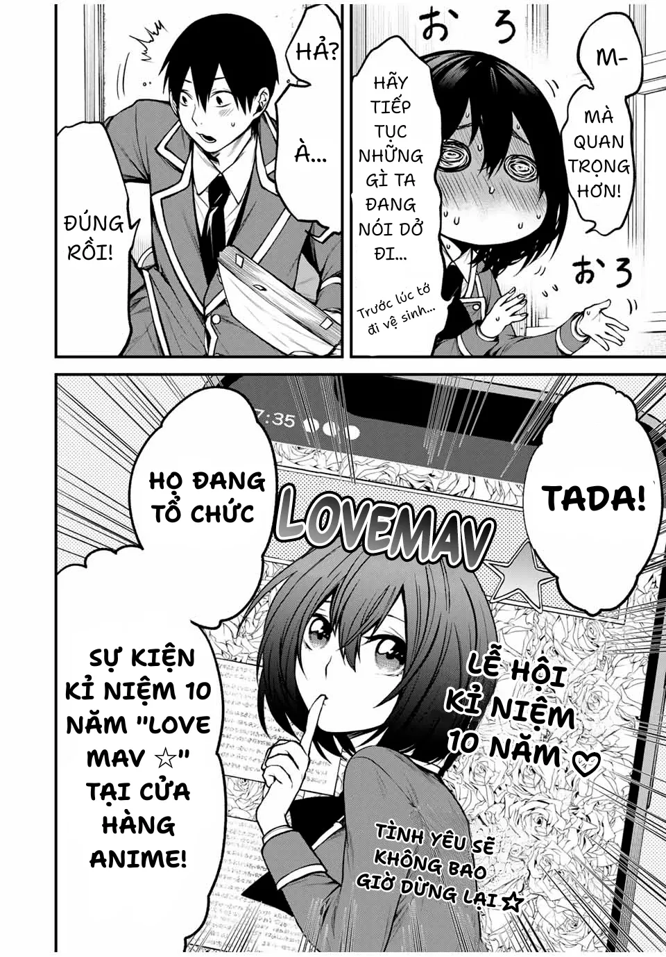 Cô Bạn Bàn Bên Kurokawa Chap 9 - Next Chap 10