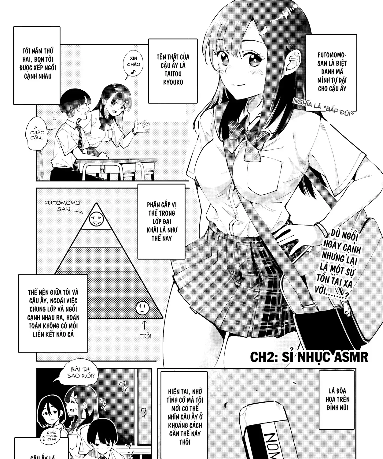 Cô Bạn Đùi Múp Bàn Bên Chap 1 - Next Chap 2