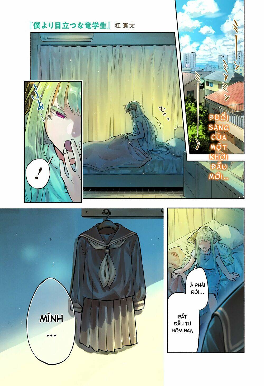 Cô Bạn Rồng Mới Chuyển Tới Nổi Bật Hơn Cả Tôi Chap 1 - Next Chap 2