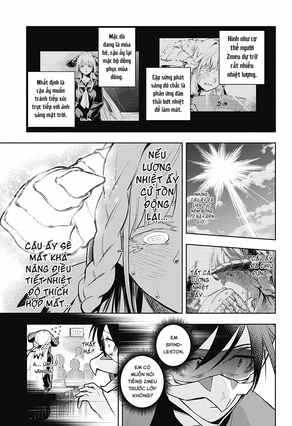 Cô Bạn Rồng Mới Chuyển Tới Nổi Bật Hơn Cả Tôi Chap 1 - Next Chap 2