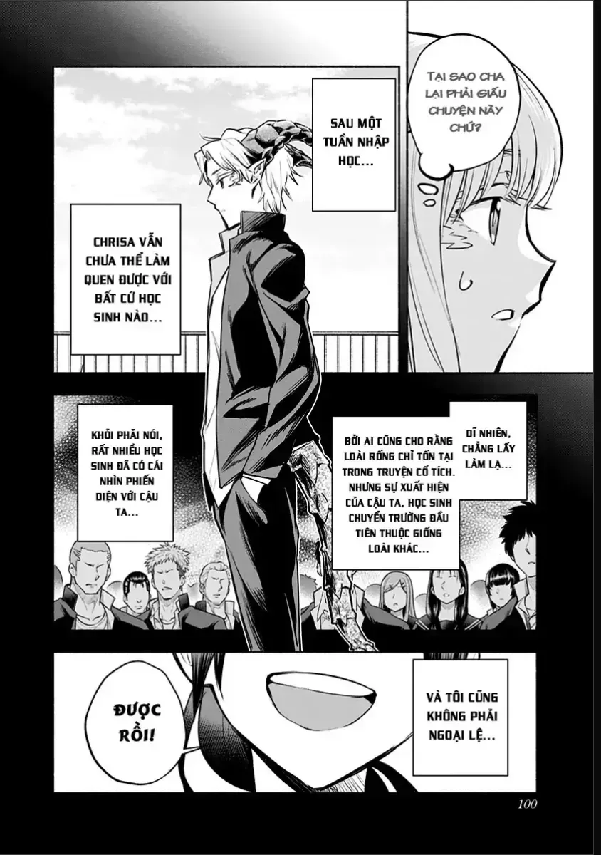 Cô Bạn Rồng Mới Chuyển Tới Nổi Bật Hơn Cả Tôi Chap 13 - Next Chap 14