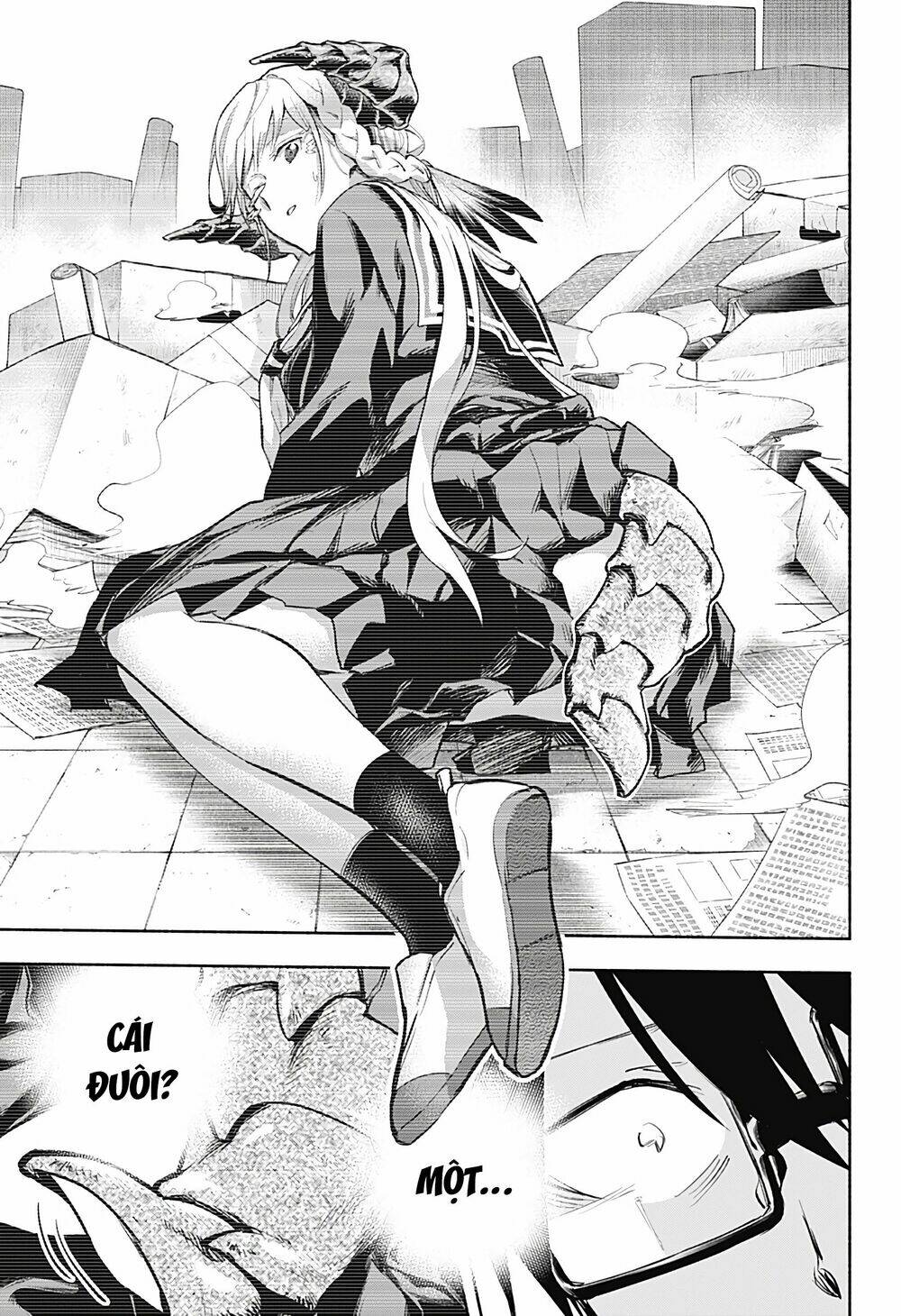 Cô Bạn Rồng Mới Chuyển Tới Nổi Bật Hơn Cả Tôi Chap 2 - Next Chap 3