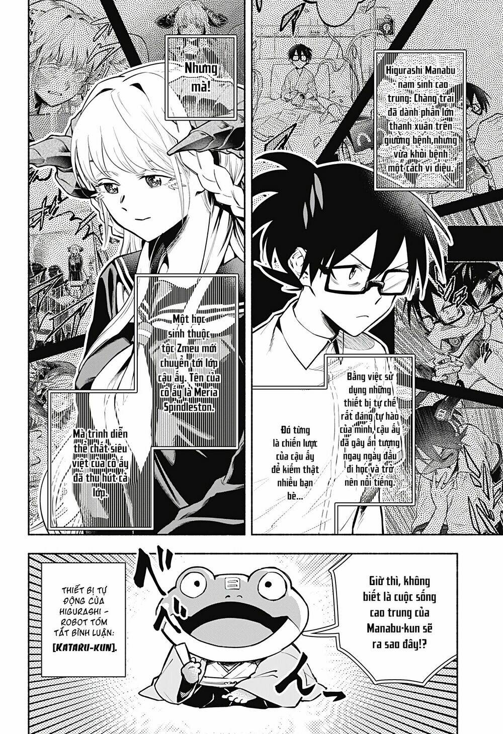 Cô Bạn Rồng Mới Chuyển Tới Nổi Bật Hơn Cả Tôi Chap 2 - Next Chap 3