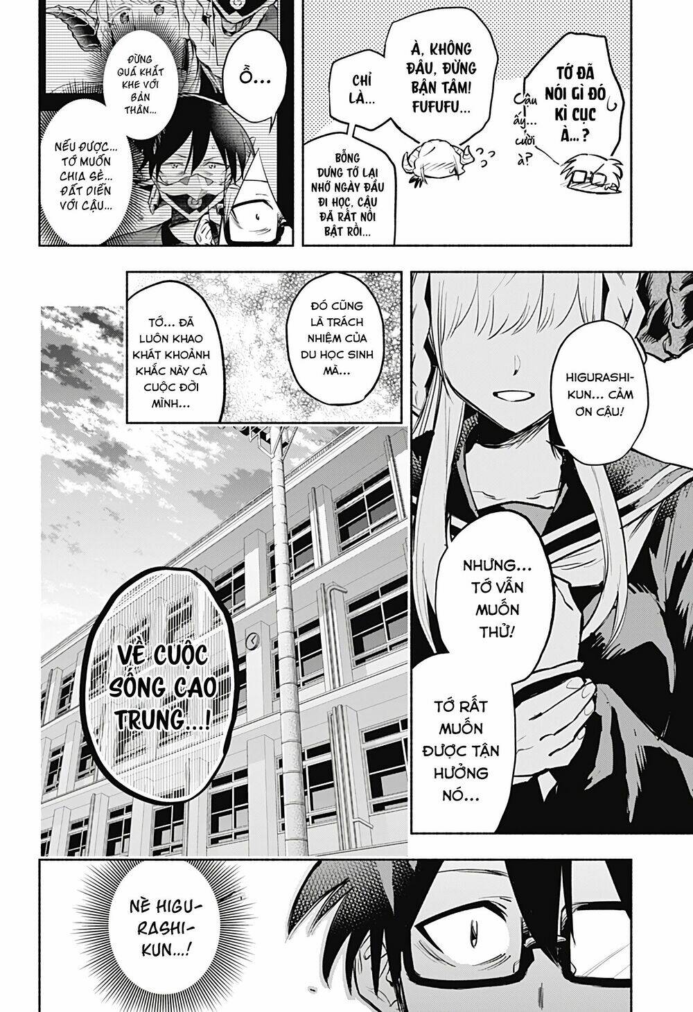 Cô Bạn Rồng Mới Chuyển Tới Nổi Bật Hơn Cả Tôi Chap 3 - Next Chap 4