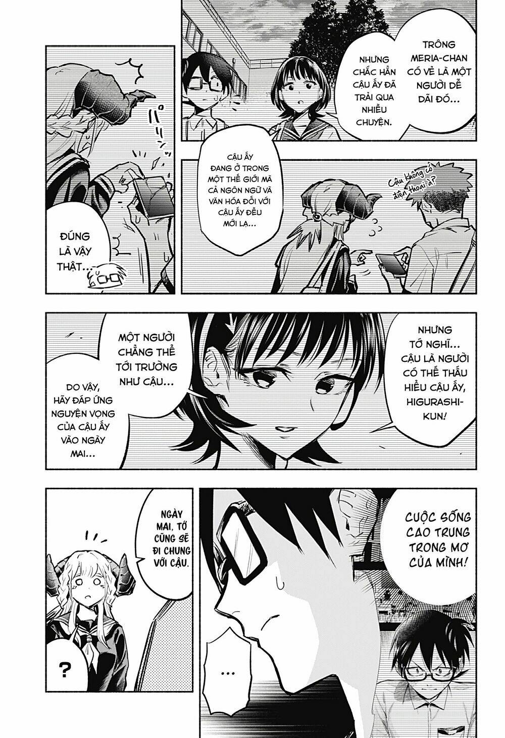 Cô Bạn Rồng Mới Chuyển Tới Nổi Bật Hơn Cả Tôi Chap 3 - Next Chap 4