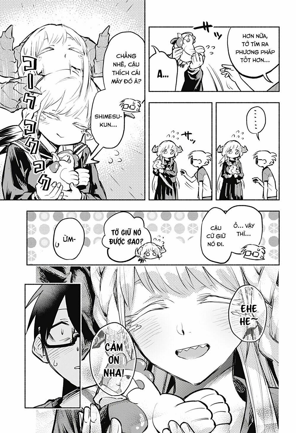 Cô Bạn Rồng Mới Chuyển Tới Nổi Bật Hơn Cả Tôi Chap 3 - Next Chap 4