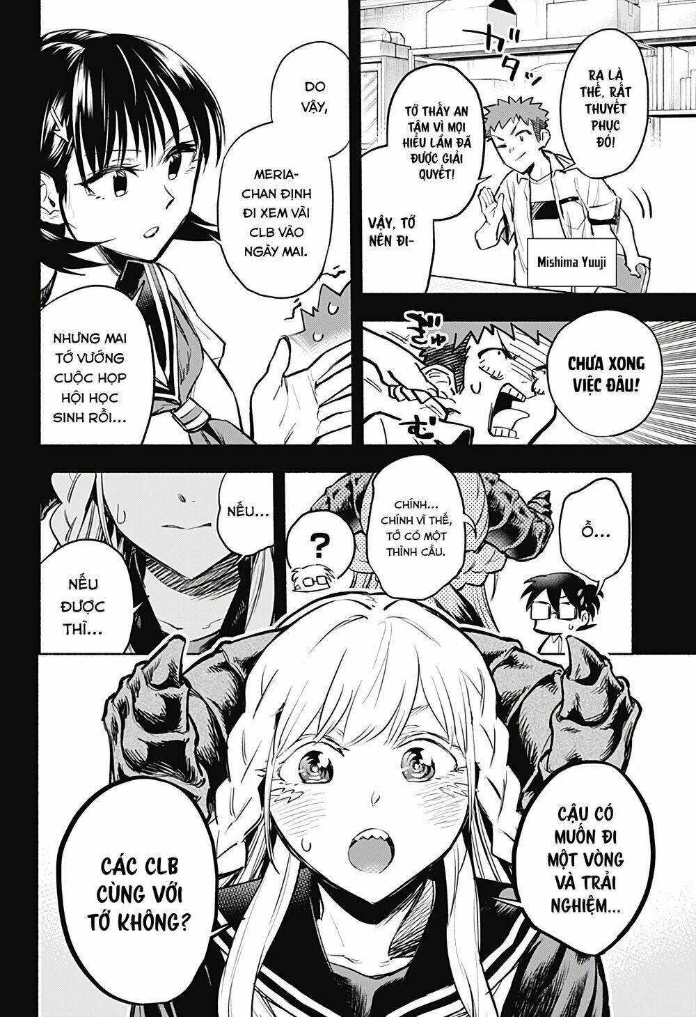 Cô Bạn Rồng Mới Chuyển Tới Nổi Bật Hơn Cả Tôi Chap 3 - Next Chap 4