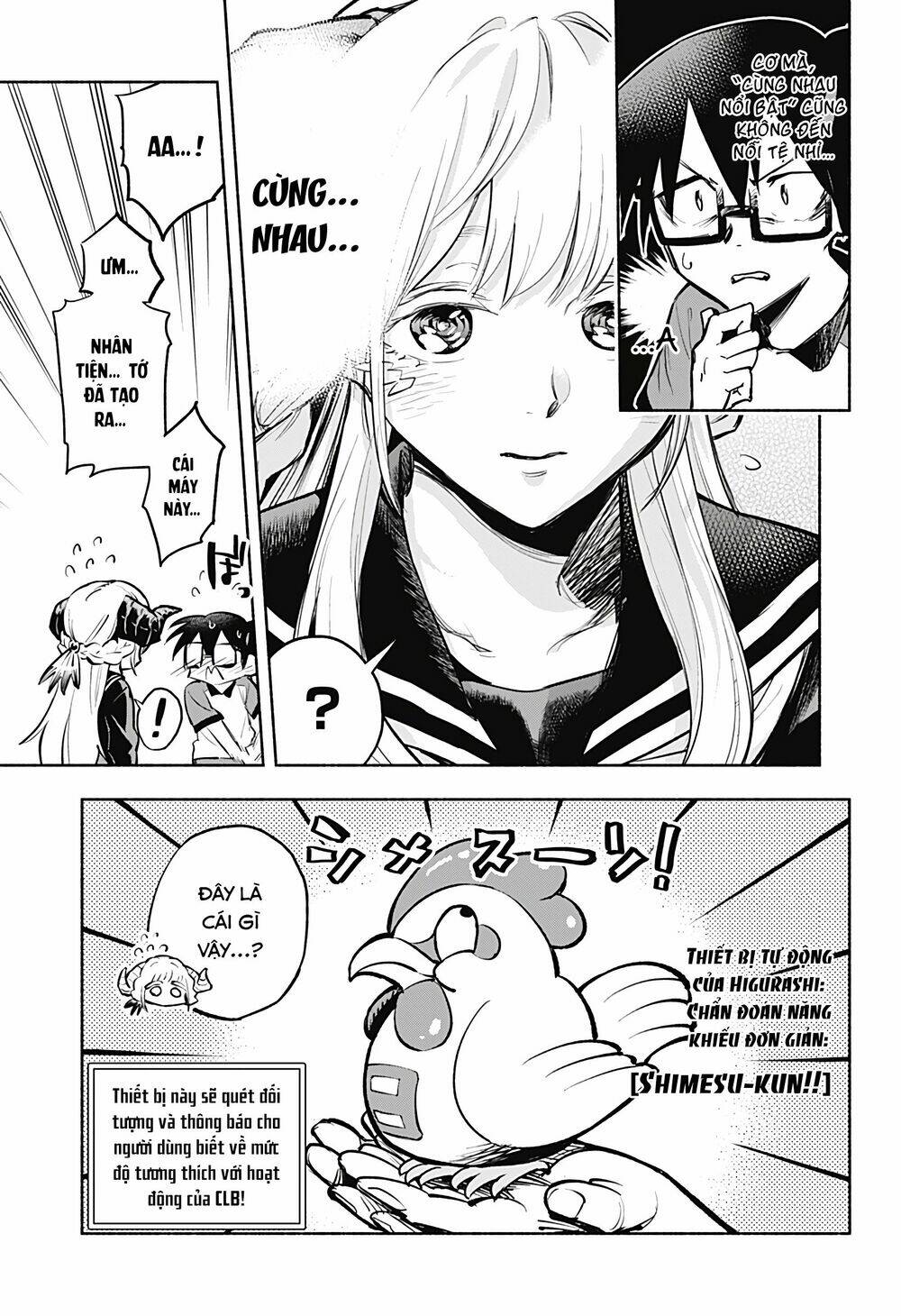Cô Bạn Rồng Mới Chuyển Tới Nổi Bật Hơn Cả Tôi Chap 3 - Next Chap 4