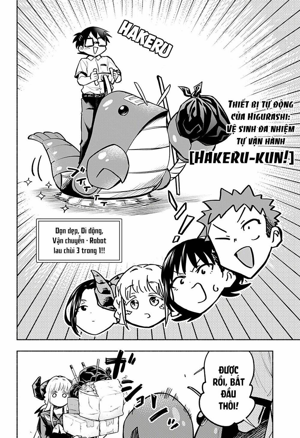 Cô Bạn Rồng Mới Chuyển Tới Nổi Bật Hơn Cả Tôi Chap 4 - Next Chap 5