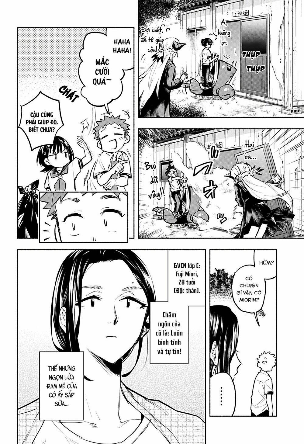 Cô Bạn Rồng Mới Chuyển Tới Nổi Bật Hơn Cả Tôi Chap 4 - Next Chap 5